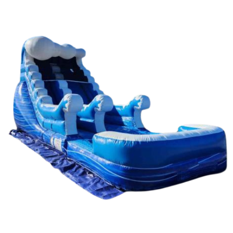 BLUE RUSH 15FT WATERSLIDE