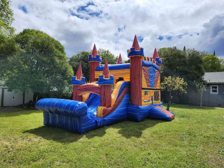 MULTICOLORED CASTLE COMBO WET OR DRY