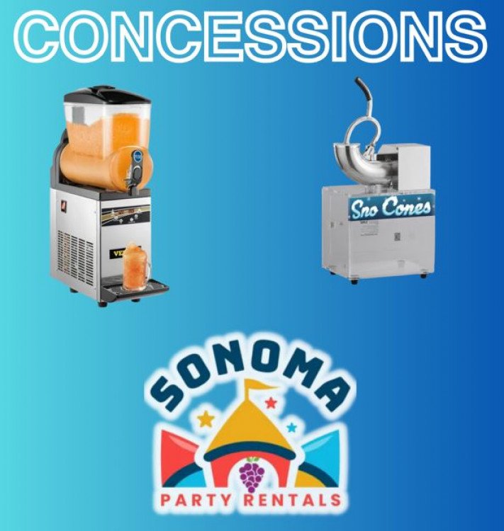 Concessions Sonoma Party Rentals Sonoma CA